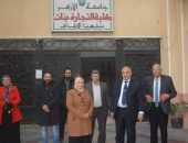 نائب رئيس جامعة الأزهر يشيد بلجان الامتحانات بفرع الجامعة بتفهنا الأشراف