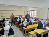 رئيس الإدارة المركزية لمنطقة الإسكندرية الأزهرية يتابع انطلاق امتحانات النقل للمرحلة الثانوية