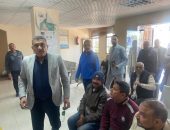 تنفيذاً لتوجيهات وزير الإسكان بمواصلة التيسير على المواطنين بالمدن الجديدة: رئيس جهاز مدينة دمياط الجديدة يتفقد المركز التكنولوجى للمرافق وايرادات مياه الشرب لمتابعة سير العمل