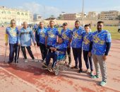 نادى الإرادة والتحدي بالأقصر يحقق بطولات في ألعاب القوى للإعاقات الحركية بكفر الشيخ
