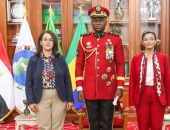 السفيرة المصرية في الجابون تقدم أوراق اعتمادها إلى رئيس جمهورية الجابون