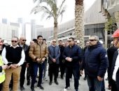 وزير الإسكان يتفقد منطقة الأعمال المركزية بالعاصمة الإدارية الجديدة