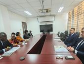 نائب وزير الخارجية يلتقي بأمين عام وزارة الخارجية الغانية