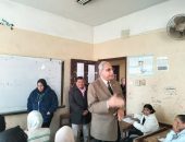 مدير تعليم القليوبية…. يتابع سير امتحانات الفصل الدراسى الأول،،،،