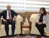 رئيس جامعة المنوفية يلتقي رئيس جامعة مدينة السادات لبحث سبل التعاون المشترك