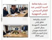 الشباب والرياضة تطلق أولى التصفيات التمهيدية بمجال الفنون التشكيلية بمهرجان إبداع الموسم الثالث عشر 2025 لطلاب الجامعات والمعاهد والأكاديميات الحكومية والخاصة