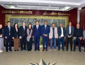 نائب محافظ الأقصر يستقبل رئيس جمعية الصداقة الصينية