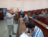 انتظام أعمال الامتحانات بكلية القرآن الكريم للقراءات وعلومها  بطنطا.