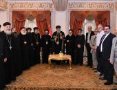 قداسة البابا يلتقي إدارة مستشفى مارمرقس بالاسكندرية