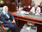 محافظ بني سويف يناقش التقرير السنوي لإنجازات القطاع الصحي في مختلف المجالات الطبية والإنشاءات وخطط التطوير والتدريب