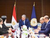 وزير السياحة والآثار يستقبل الأنبا دانيال النائب البابوي وأسقف ورئيس دير الأنبا بولا بالبحر الأحمر