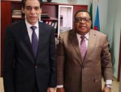 السفير المصري في مالابو يلتقي مع وزير داخلية غينيا الاستوائية