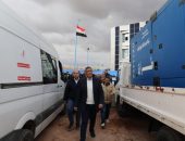 محافظ الجيزة يشهد أكبر إصطفاف بتاريخ المحافظة إستعدادا للطوارئ والأزمات.