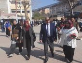 نائب رئيس جامعة الأزهر يتفقد لجان امتحانات كليات الصيدلة والتربية والدراسات الإنسانية وطب البنات