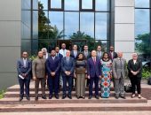 الدكتور سويلم يصل لجمهورية الكونغو الديمقراطية ، ويلتقى وزيرة البيئة والتنمية المستدامة الكونغولية