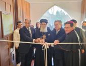 سفير مصر فى بلجيكا يشارك فى افتتاح الكنيسة القبطية الجديدة فى مدينة بروج