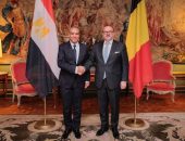 وزير الخارجية والهجرة يلتقى مع نظيره البلجيكى
