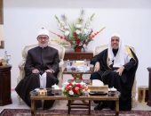 مفتي الجمهورية يلتقي الأمين العام لرابطة العالم الإسلامي لبحث سُبُل تعزيز التعاون