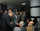 محافظ الجيزة يلتقى بمدير فرع هيئة التأمين الصحى بالمحافظة لبحث سبل تعزيز الخدمات المقدمة للمواطنين المنتفعين بخدمات التأمين الصحي