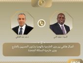وزير الخارجية والهجرة يتلقى اتصالاً هاتفياً من وزير خارجية المملكة المتحدة