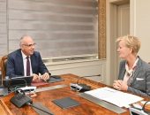 الدكتور سويلم يلتقى سفيرة الإتحاد الأوروبى في مصر للتباحث حول سُبل تعزيز الشراكة المائية بين مصر والإتحاد الأوروبى