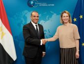 اجتماع وزير الخارجية والهجرة مع الممثلة العليا للشئون الخارجية والسياسة الأمنية للاتحاد الأوروبى