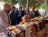 افتتاح المعرض الدائم بميدان الساعة بمدينة قنا تنفيذاً لتوجيهات وزير التموين والتجارة الداخلية