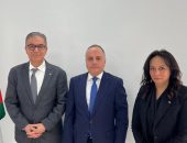 سفير مصر في رام الله يلتقي بوزير التخطيط والتعاون الدولي ووزيرة التنمية الاجتماعية