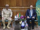 محافظ القليوبية يشهد احتفالية جمعية المحاربين القدماء وضحايا الحرب لتكريم أسر الشهداء ومصابي العمليات الحربية