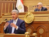 وزير السياحة والآثار يشارك في الجلسة العامة لمجلس الشيوخ