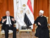 وزير الأوقاف يستقبل اللواء الدكتور خالد فودة بمقر المجلس الأعلى للشئون الإسلامية