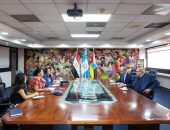 السفير المصري في جواتيمالا سيتي يلتقي وزيرة العمل والضمان الاجتماعي الجواتيمالية