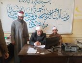جانب من متابعة مسابقة الأزهر للقرآن الكريم بالمناطق الأزهرية.
