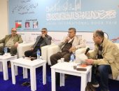 صابر رشدي يناقش مجموعته القصصية “كي أحتفظ بكفي دافئة” بمعرض الكتاب