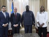 لقاء السفير المصري في جنوب السودان مع نائب رئيس جمهورية جنوب السودان لقطاع الخدمات