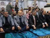 محافظ الجيزة يفتتح مسجد ابو بكر الصديق بحدائق اكتوبر علي مساحة ٦٧٥م٢