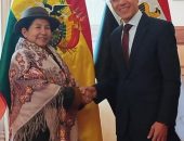 السفير المصري لدى بوليفيا يلتقي مع وزيرة الخارجية البوليفية