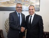 وزير الخارجية والهجرة يلتقي بالمُدير العام لمُنظمة الصحة العالمية