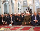 مفتي الجمهورية يحضر شعائرَ صلاة الجمعة من مسجد السلام بمحافظة بورسعيد بحضور كوكبةٍ من العلماء ورجال الدولة