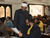 المشرف على الأروقة ومدير الجامع الأزهر يتفقدان لجان اختبارات نهاية المستوى برواق العلوم الشرعية والعربية بالجامع الأزهر