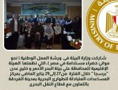 تحت رعاية وزيرة البيئة وبالتعاون مع قطاع النقل البحرى:  البيئة تشارك برسجا فى ورشة العمل الوطنية ( نحو موانئ خضراء مستدامة في مصر )