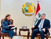 وكيل وزارة الخارجية لشؤون التخطيط السياسي يلتقي نائب رئيس بعثة الولايات المتحدة في بغداد