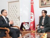 سفير مصر في تونس يعقد لقاءً مع وزيرة الأسرة والمرأة والطفولة وكبار السن التونسية