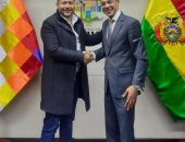 السفير المصري لدى بوليفيا يبحث مع وزير الطاقة فرص تعزيز التعاون المشترك