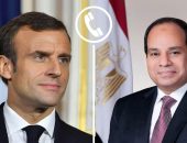 السيد الرئيس عبد الفتاح السيسي يتلقي إتصالاً هاتفياً، من الرئيس الفرنسي “إيمانويل ماكرون”.