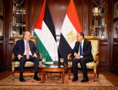وزير الخارجية والهجرة يستقبل رئيس الوزراء وزير الخارجية الفلسطيني