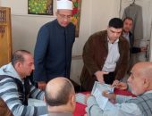 منطقة الغربية الأزهرية تستقبل المعلمين بنظام الحصة.