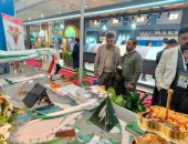 استمرار جناح وزارة النقل  العراقية  بمعرض بغداد الدولي بأستقبال الزائرين