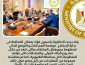 وزيرة البيئة تستقبل محافظ القليوبية ويناقشان آليات تنفيذ أنشطة البنك الدولى بمحافظة القليوبية