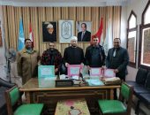 رئيس منطقة الإسكندرية الأزهرية يتسلم نتائج الشهادتين الابتدائية والإعدادية بعد اعتمادها من وكيل الأزهر